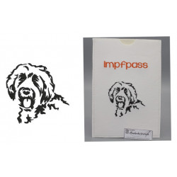 Stickdatei - Labradoodle Silhouette